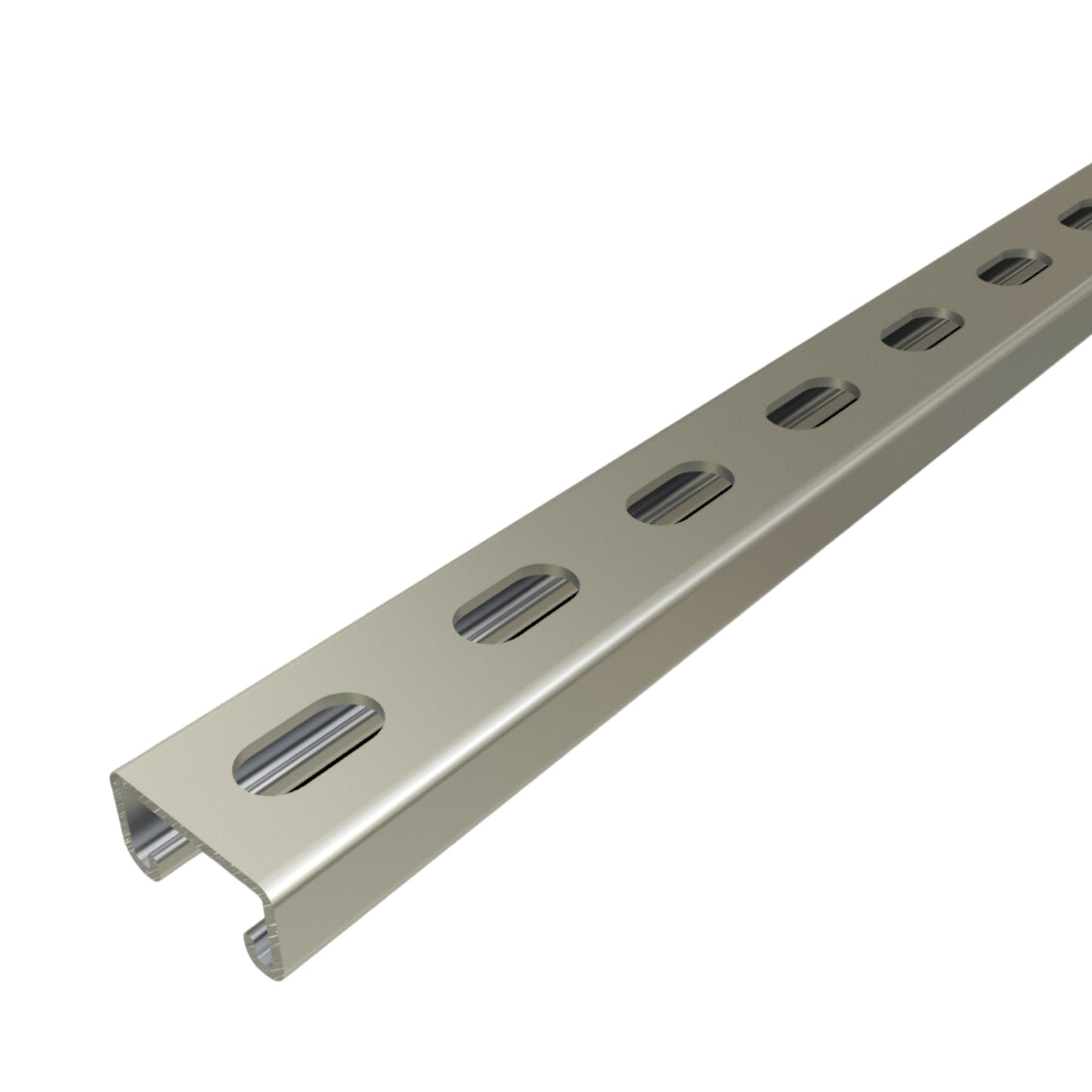 Stainless Steel 1 5/8" x 7/8" Slotted Strut | Utility Pipe Supply