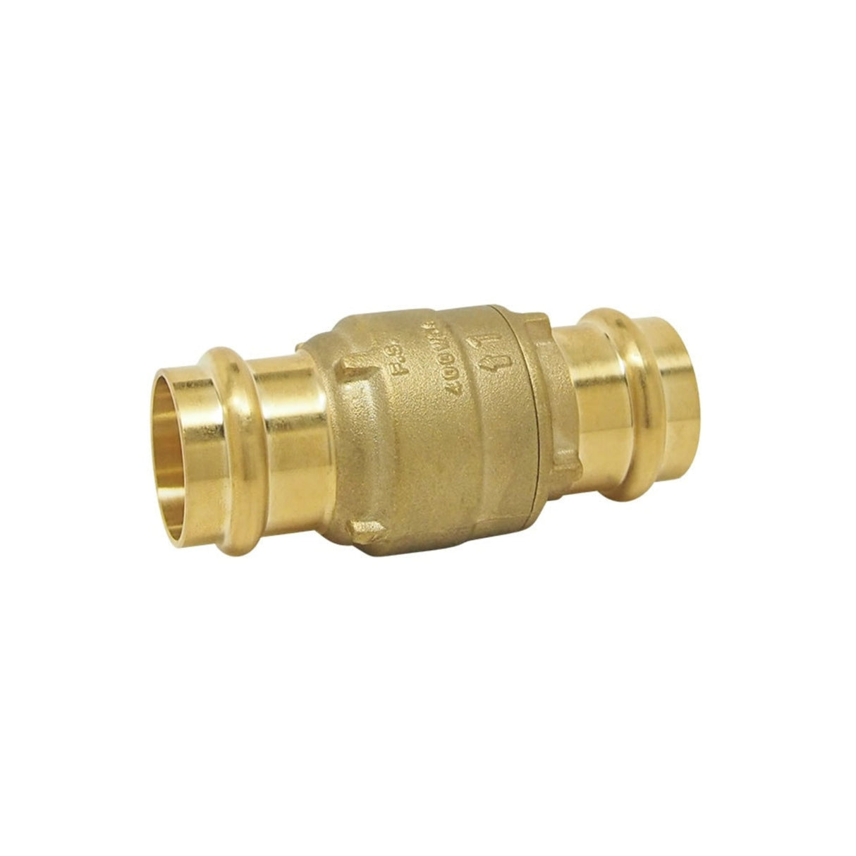 In-Line Check Valve 234AB Series for press connections, designed for efficient flow control in plumbing systems.
