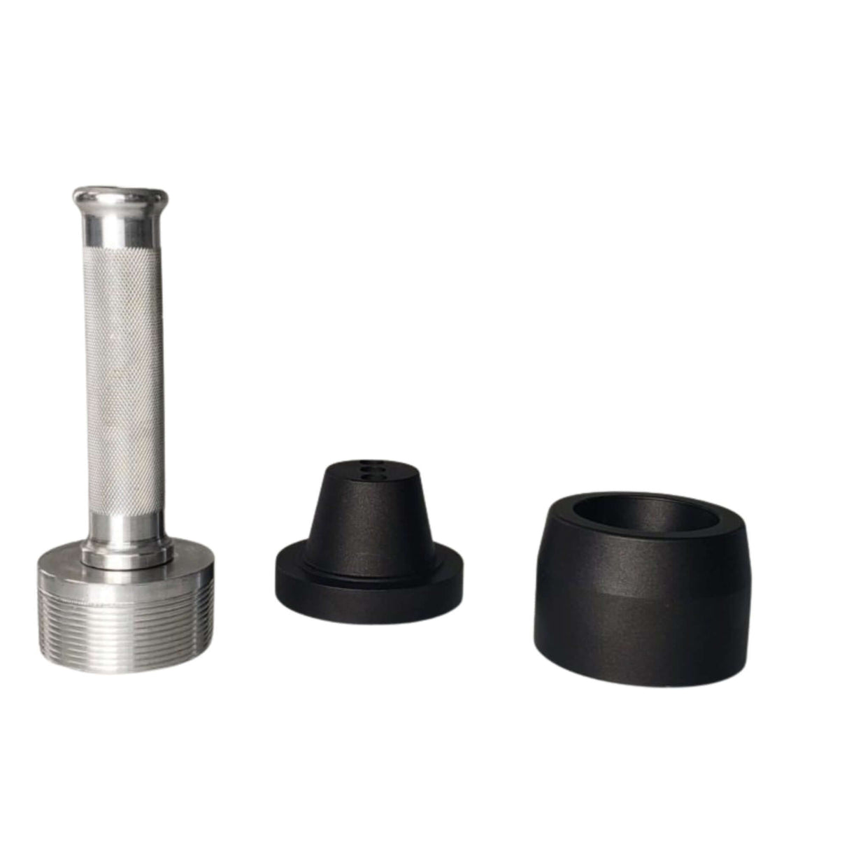 Series 400-402 header fitting socket fusion plates and installation hand tool for efficient underground utility connections.