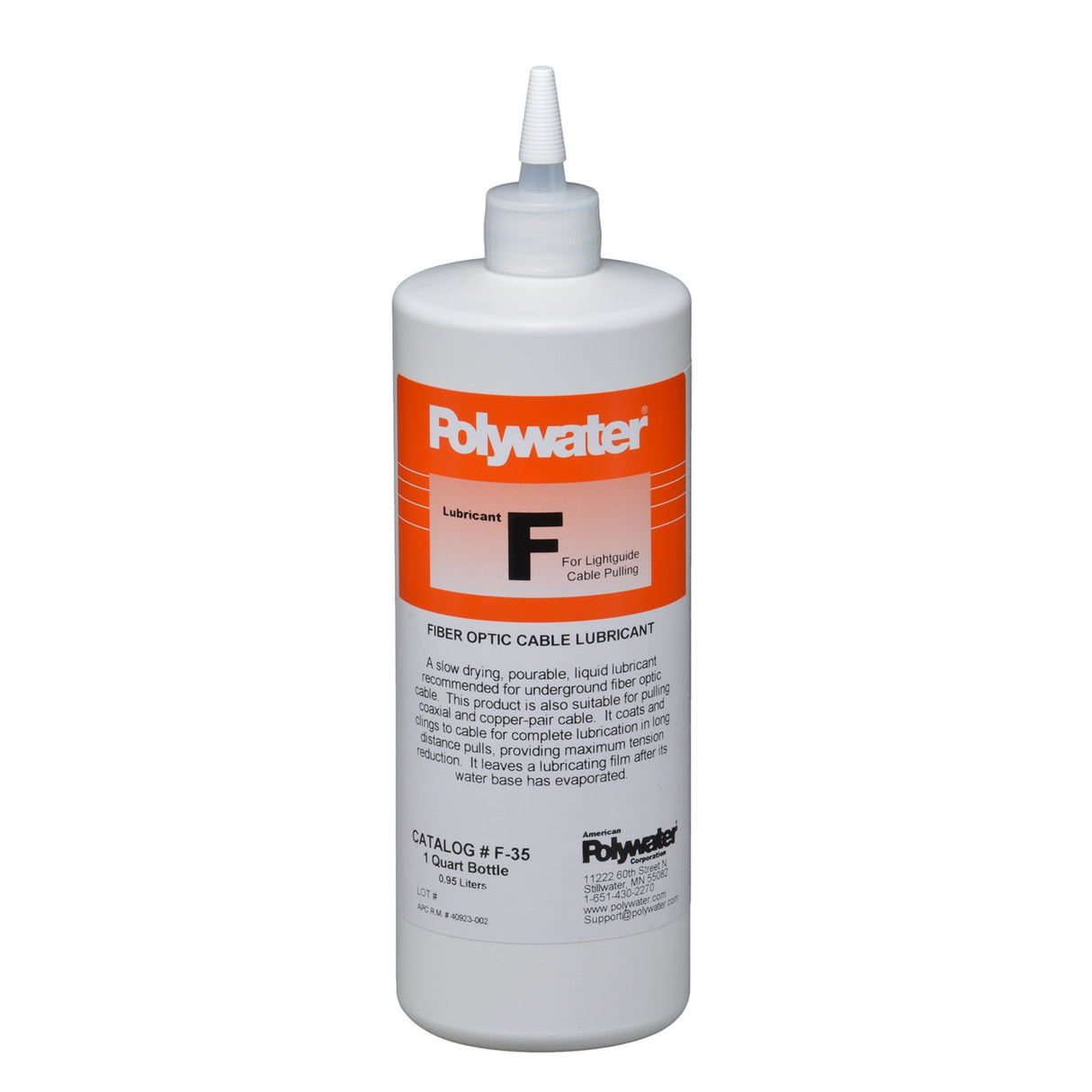Polywater Lubricant F - Multiple Sizes | Utility Pipe Supply
