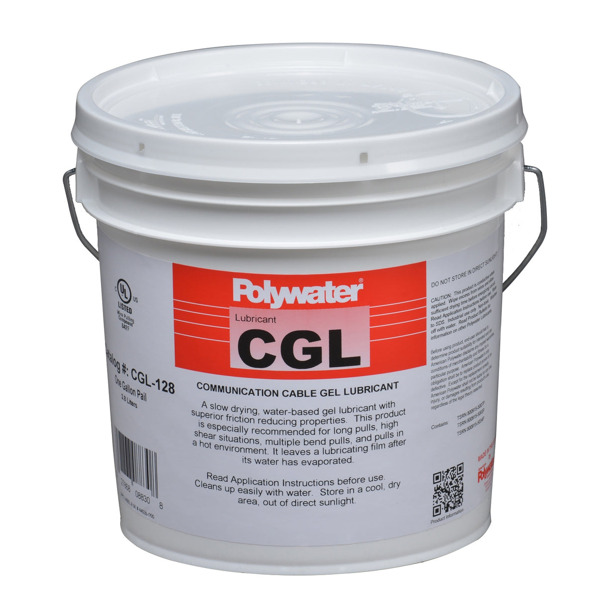 Polywater CGL Cable Pulling Gel Lubricant – High-Performance, Low-Friction Formula | Utility Pipe Supply