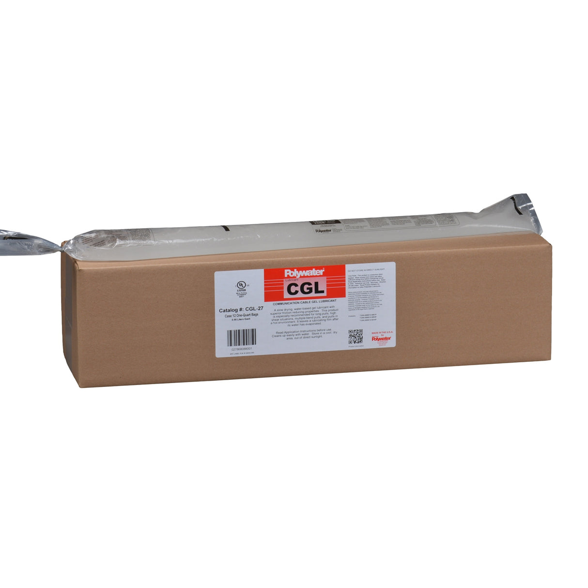 Polywater CGL Cable Pulling Gel Lubricant – High-Performance, Low-Friction Formula | Utility Pipe Supply