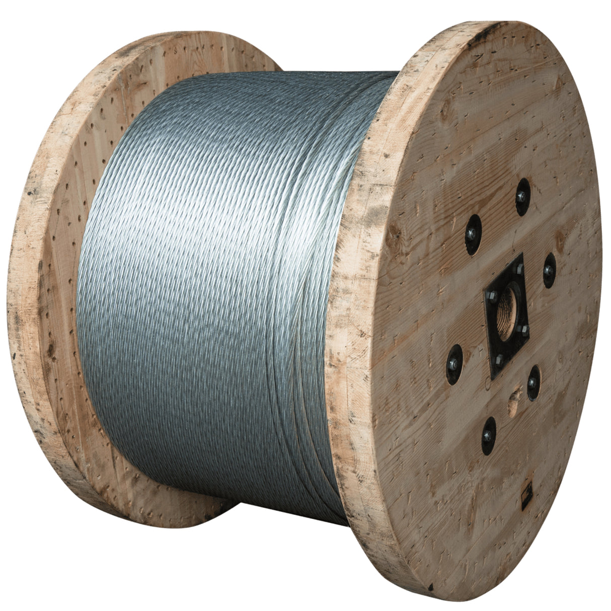 Extra High Strength (EHS) Galvanized Guy Strand – Low Stretch, ASTM Certified | Utility Pipe Supply