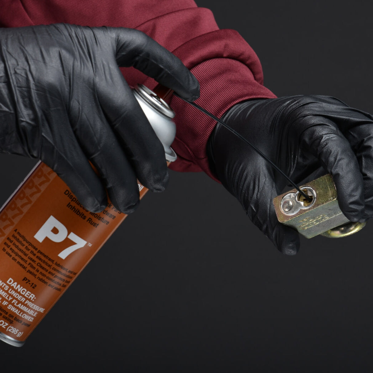 Polywater Type P7 Penetrating Oil | Case of 12 Aerosol Cans | Utility Pipe Supply