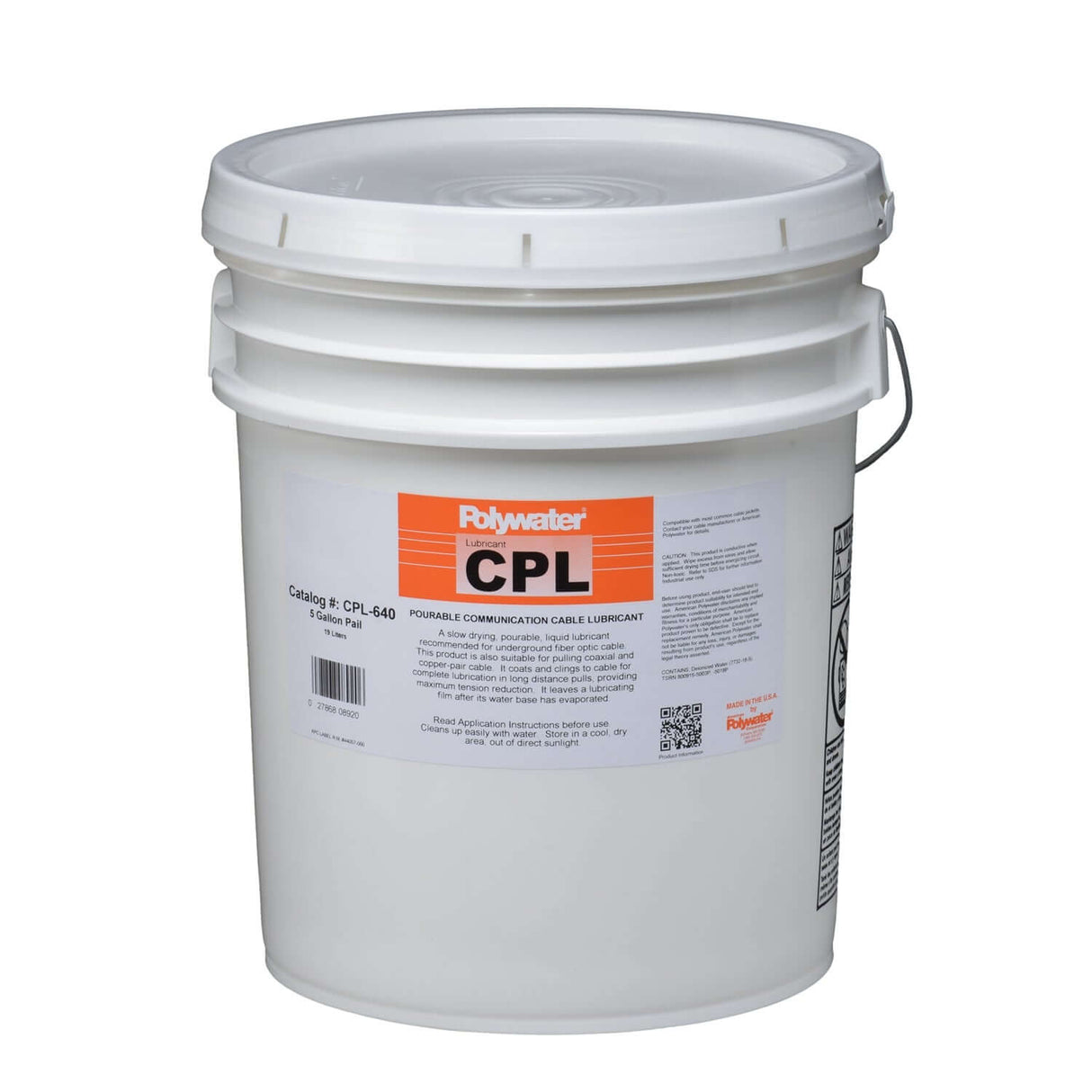 Polywater CPL Pourable Cable Lubricant | Utility Pipe Supply