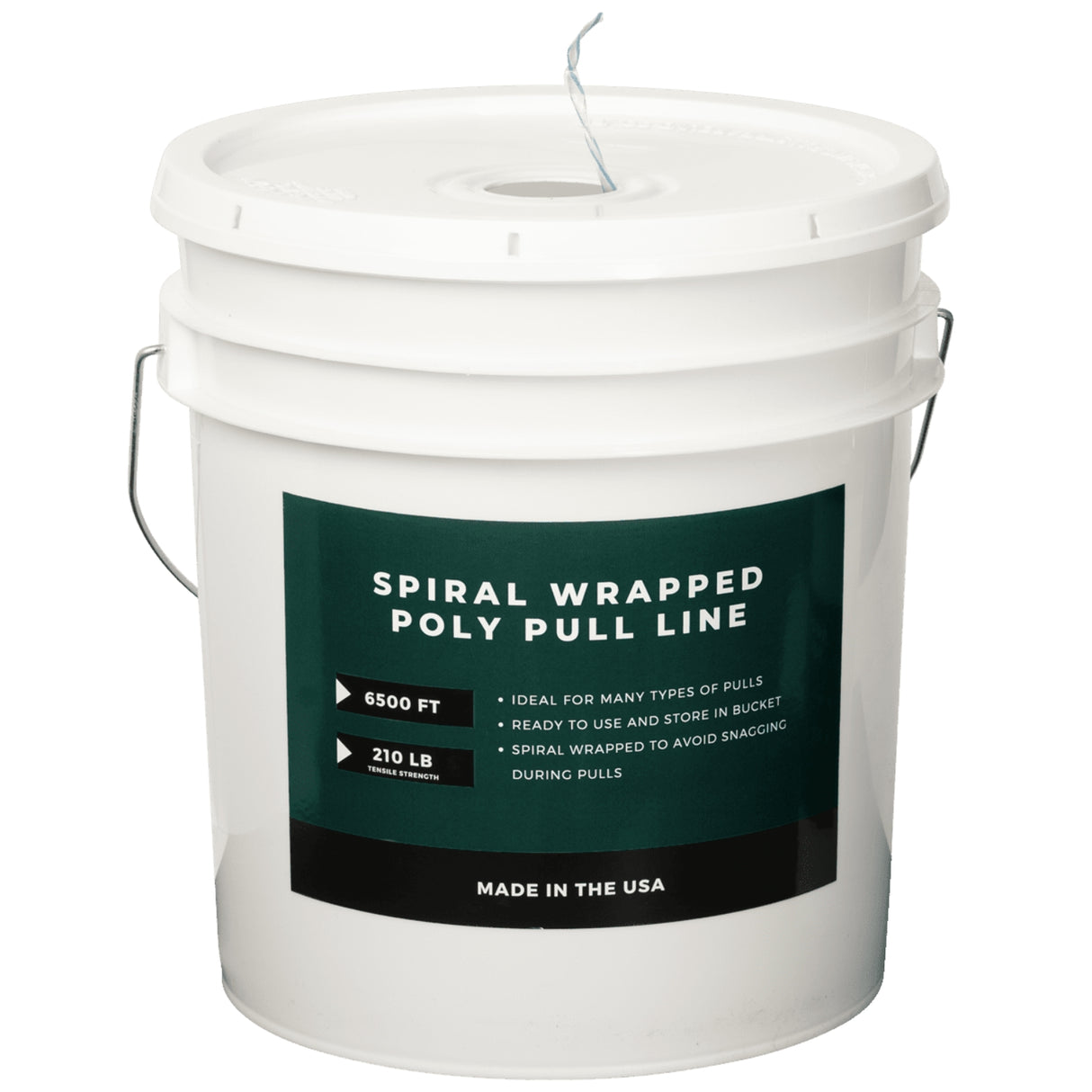 Spiral Wrapped Light Duty Poly Twine | Utility Pipe Supply