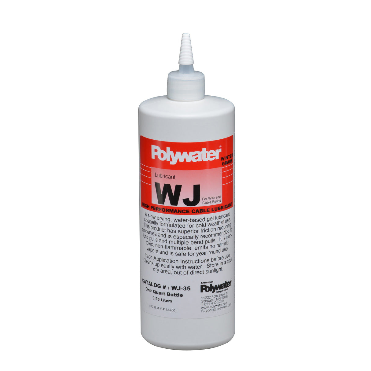 Polywater WJ Lubricant | Winter Grade | Utility Pipe Supply
