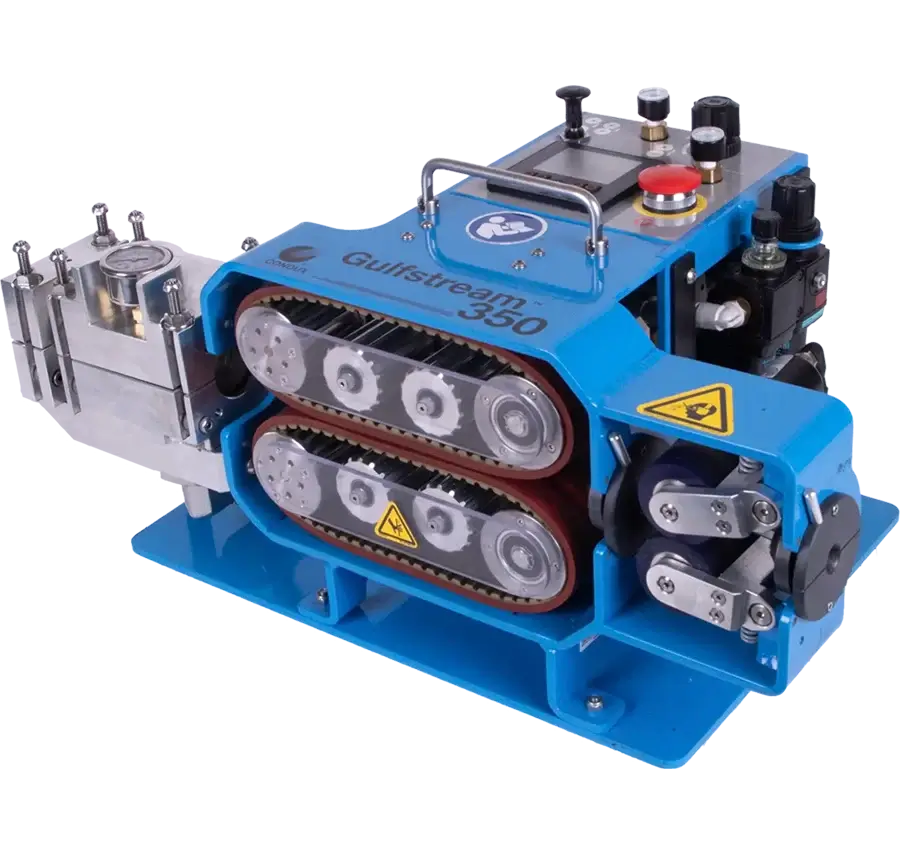 Condux Gulfstream 350 pneumatic fiber cable blower compatible with flat cable venturis