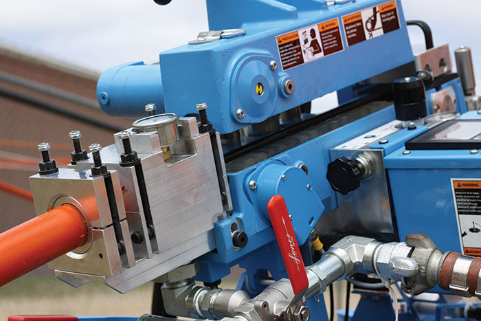 Condux Gulfstream 400 fiber optic cable blower cable installation close-up