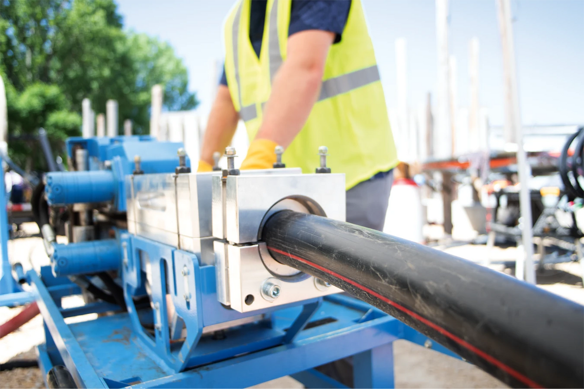 Condux Gulfstream 400XL upgrade kit application for fiber optic cable installation