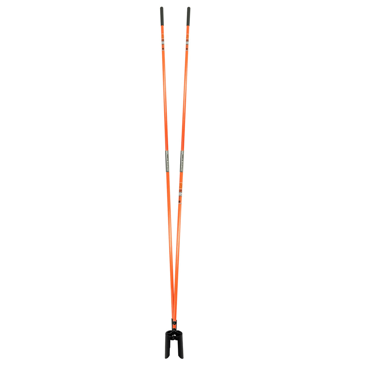 Tiiger DG-PD10 Sectional Post Hole Digger | 10 ft Fiberglass Handle | Utility Pole Digger