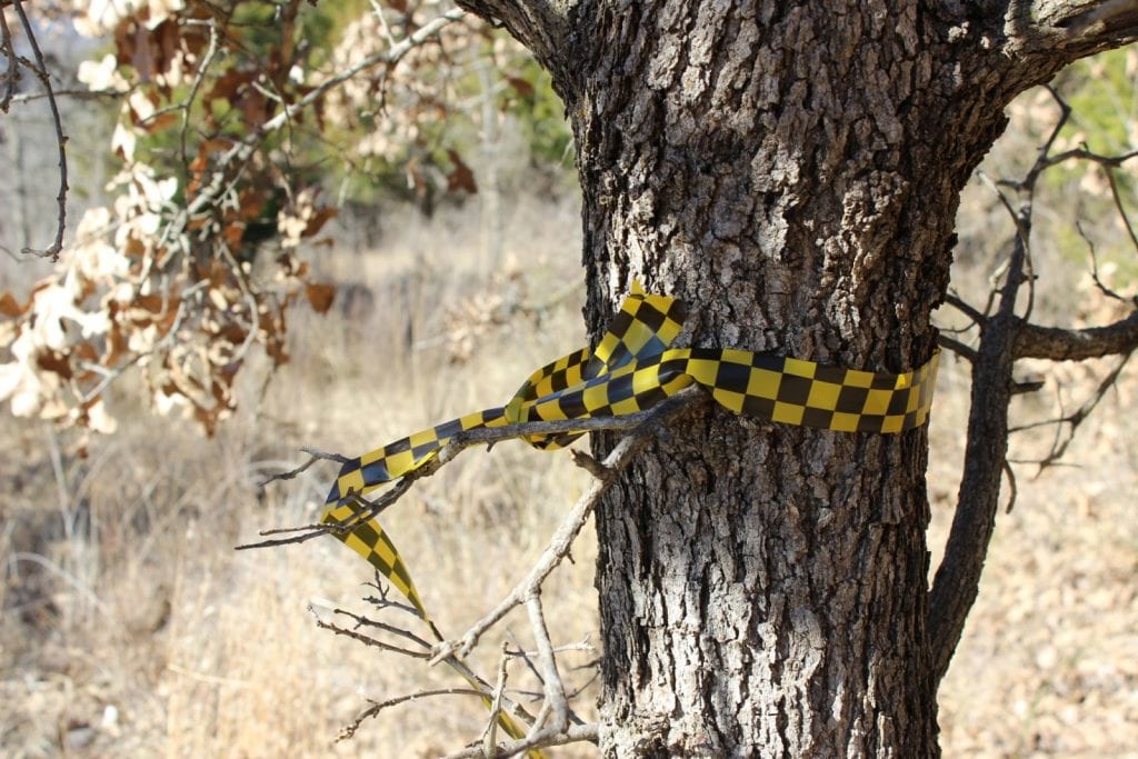 Polka Dot Patterned Roll Flagging | Utility Pipe Supply