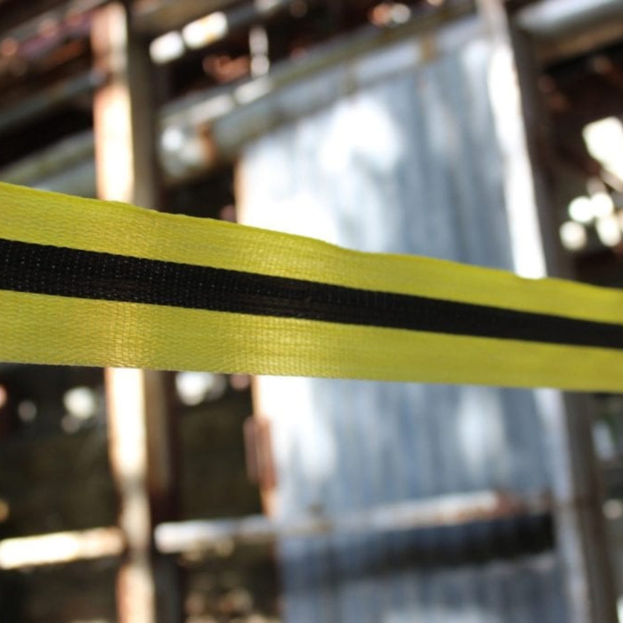 WOVEN BARRICADE TAPE | Utility Pipe Supply