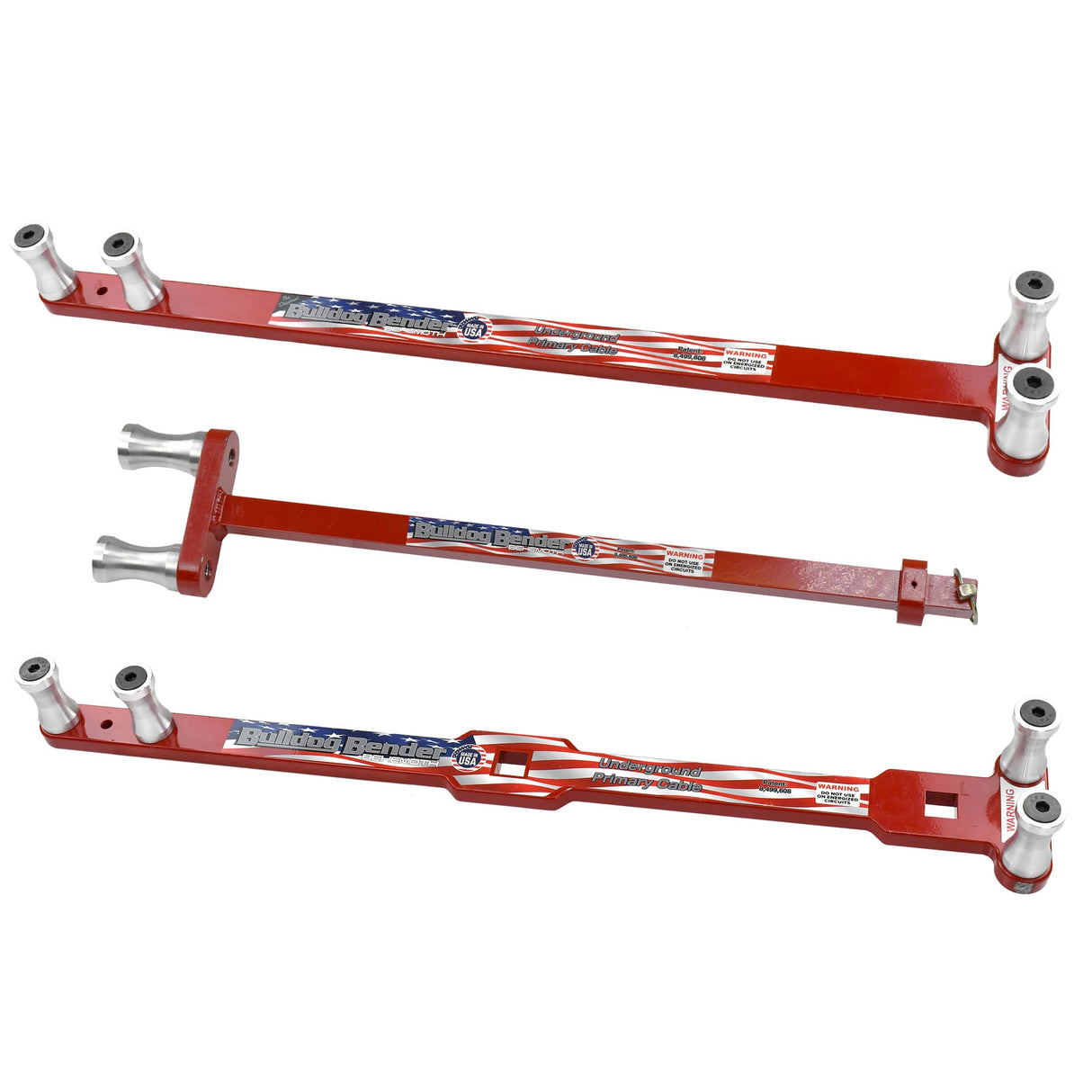 Bulldog Bender UGE-1000 3-pc set (UGE-1000-3), 36 inch handle, up to 1000 MCM