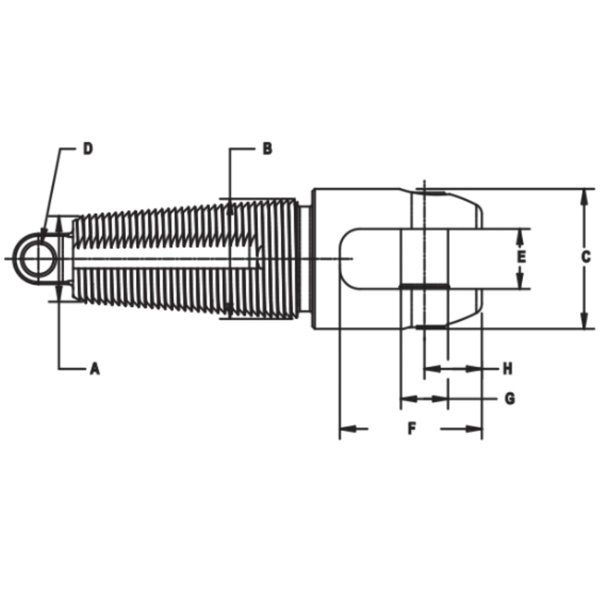 Clevis Head Innerduct Pulling Eye | Utility Pipe Supply
