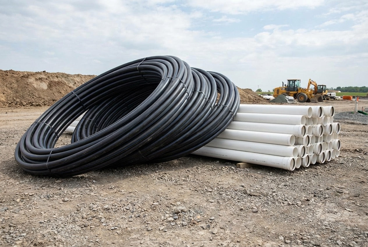 HDPE vs PVC Pipe: Comparing Materials for Underground Conduit
