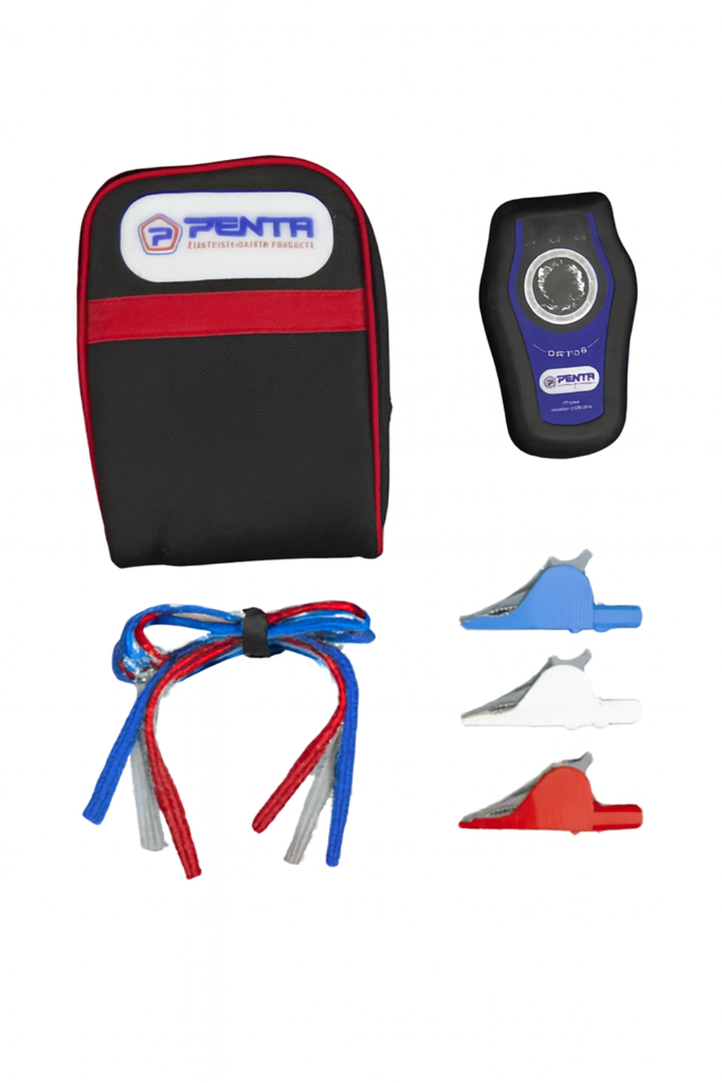Phase rotation indicator kit with IP65 rated device, test leads, and carrying case for 480V systems.