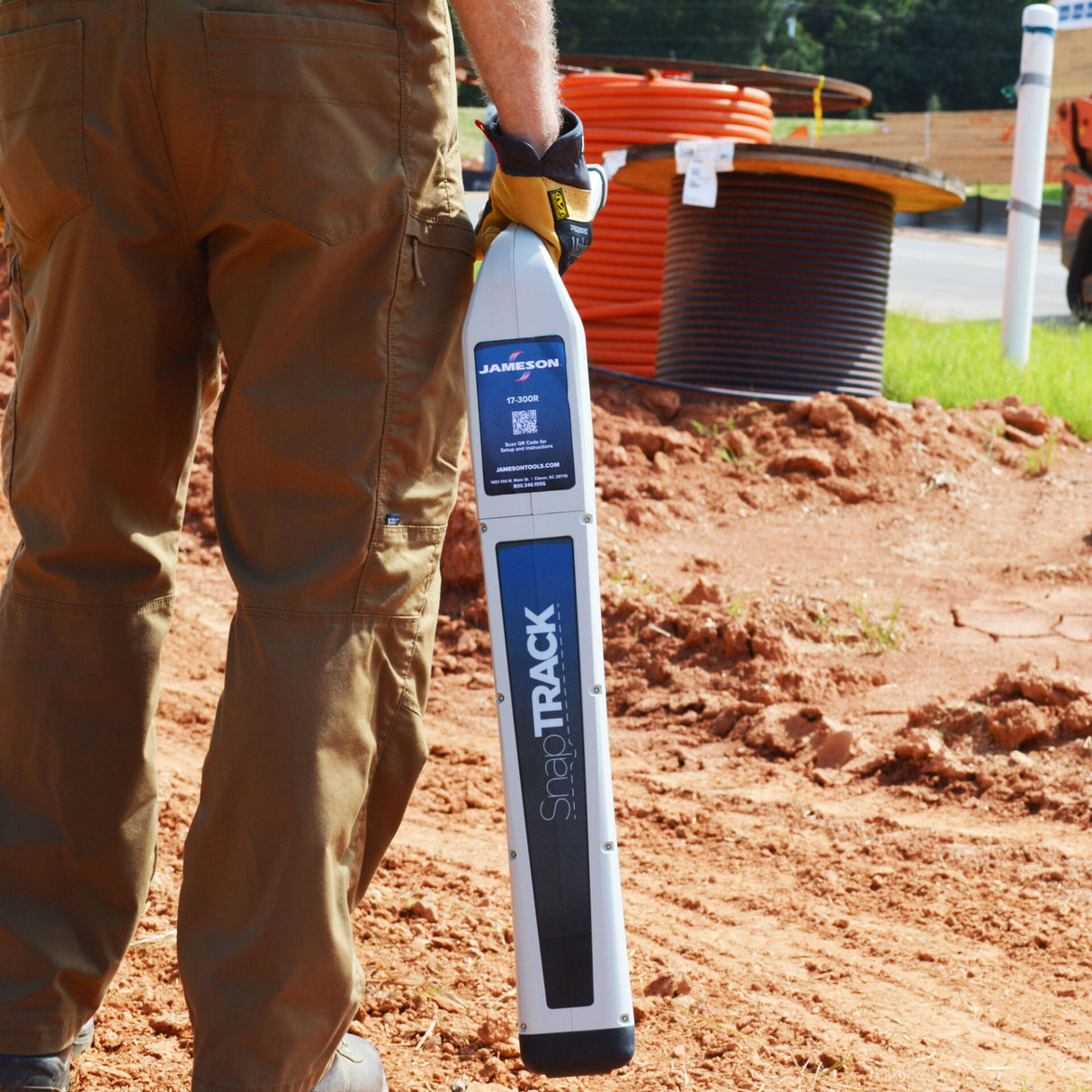 Jameson 17-300RTK Cable & Pipe Locator Kit | Receiver + Digital Transmitter