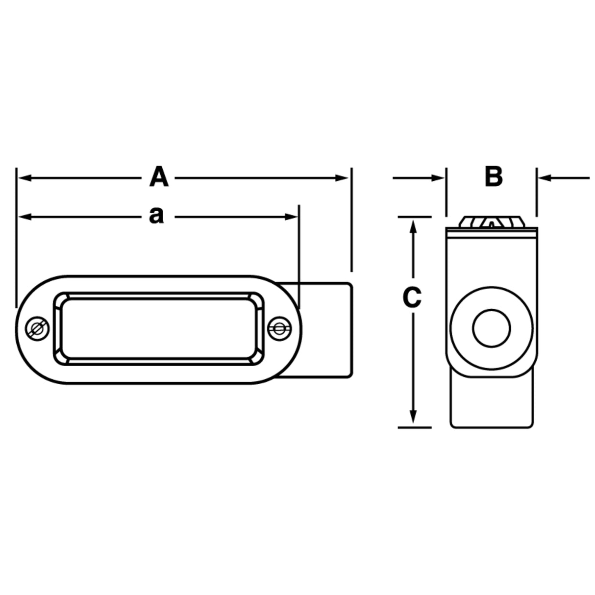 Form 8 Stainless Steel Conduit Bodies - LL