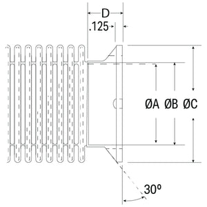 Stainless Steel Expansion Deflection Fittings