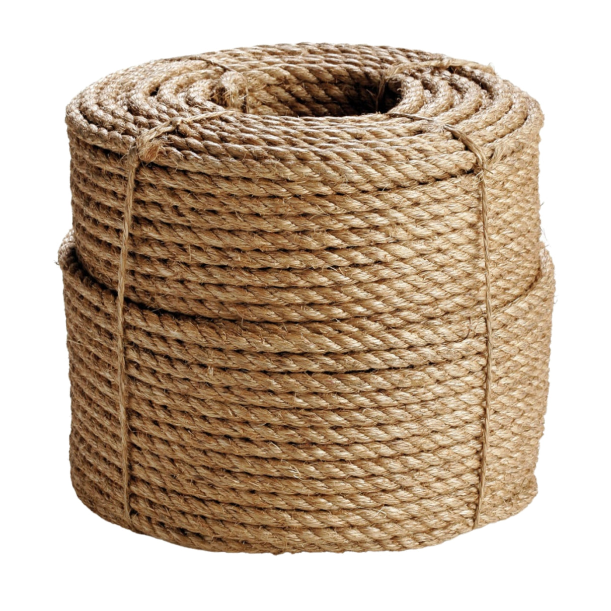 1.25" - 3 Strand Twisted Natural Fiber Manila Rope