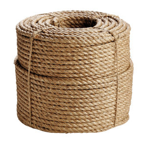 1.25" - 3 Strand Twisted Natural Fiber Manila Rope