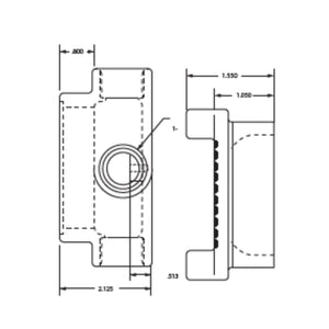 Stainless Steel GUAX Hazardous Location Outlet Boxes