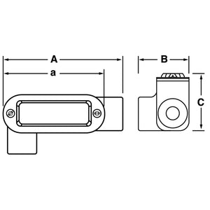 8 Stainless Steel Conduit Bodies - LR