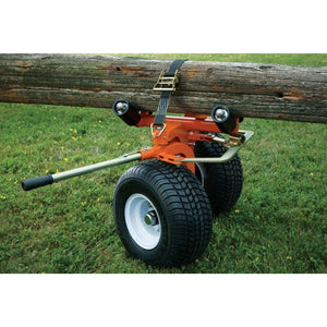 Steerable Two-Wheel Pole Dolly – Heavy-Duty Pole Transportation Solution