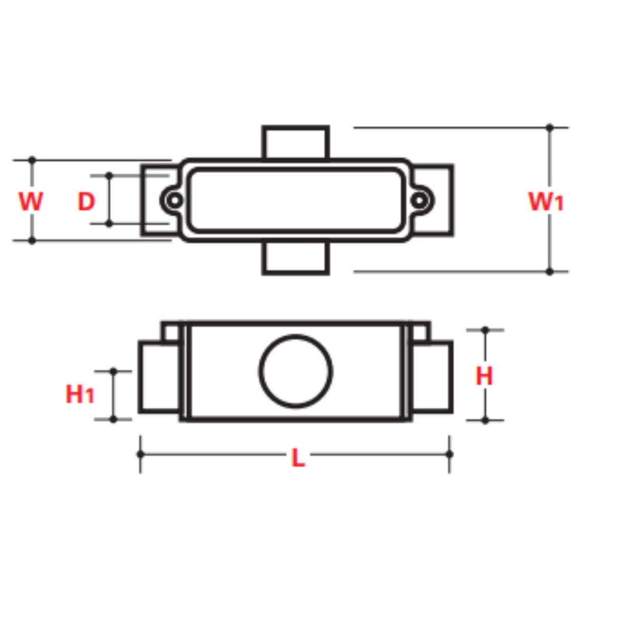 Type X Conduit Body - Above Ground