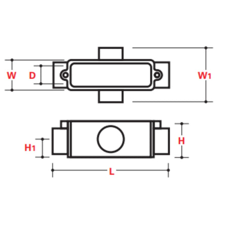 Type X Conduit Body - Above Ground