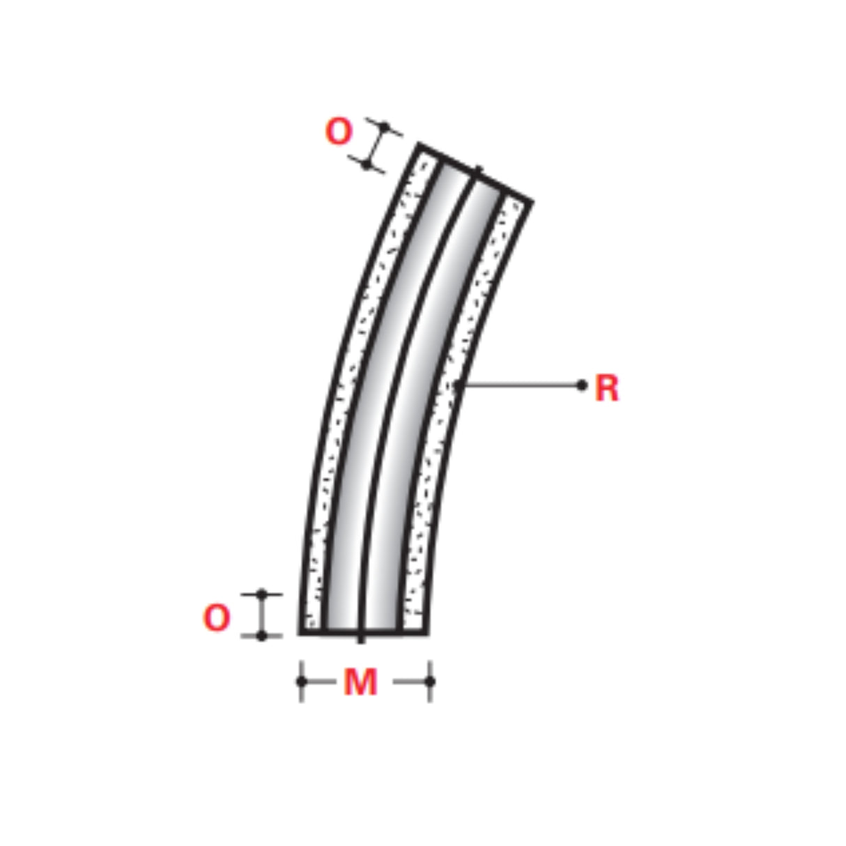 ID 22-1/2° x 24" Standard Radius Elbows -  ABOVE GROUND