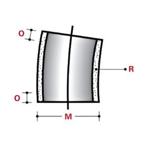 IPS 11-1/4° x 48" STANDARD RADIUS ELBOWS - ABOVE GROUND