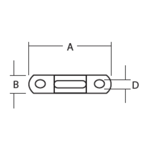 Stainless Steel Two Hole Rigid Straps