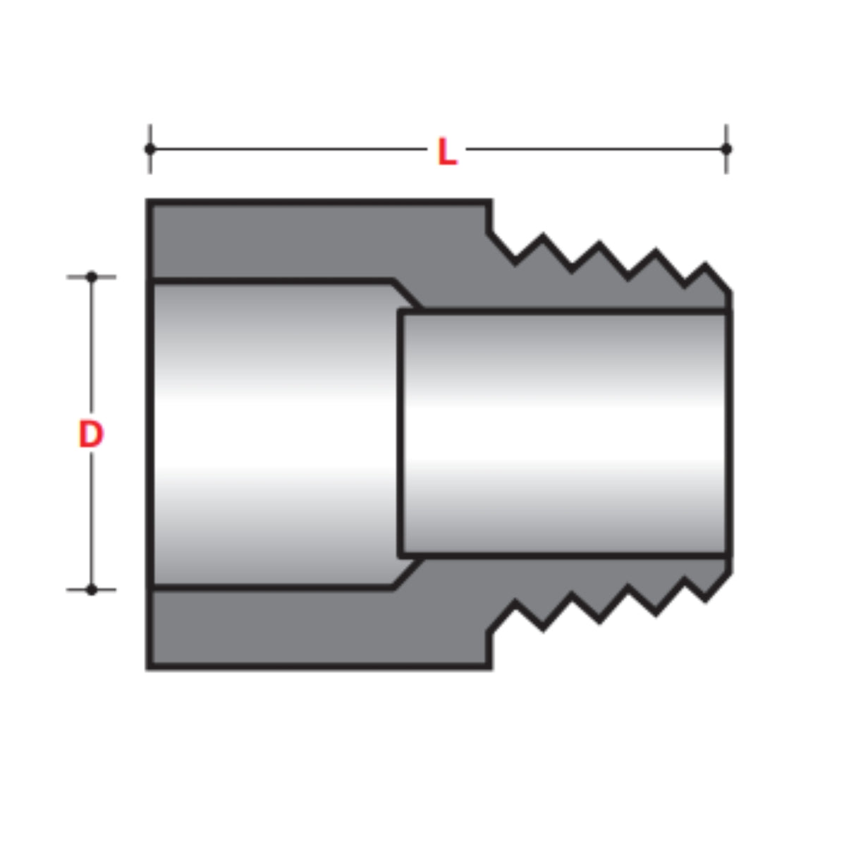 Male Adapter Fittings (XW) - Below Ground