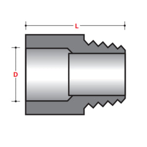 Male Adapter Fittings (XW) - Below Ground