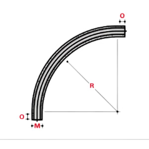 IPS 45° x 48" STANDARD RADIUS ELBOWS - ABOVE GROUND