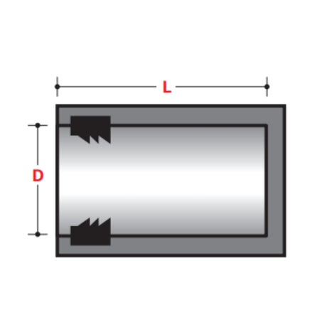 FIBERGLASS END CAPS WITH GASKET - BELOW GROUND