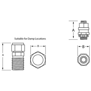 Stainless Steel Rigid/IMC Compression Connectors