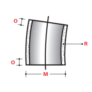 XW 11-1/4° x 12" STANDARD RADIUS ELBOWS - BELOW GROUND