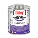 Oatey 30758 purple PVC and CPVC primer, 32 oz can, front label