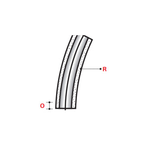 XW 30° x 12" STANDARD RADIUS ELBOWS - BELOW GROUND