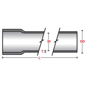 STRAIGHT SOCKET (XW) - ABOVE GROUND