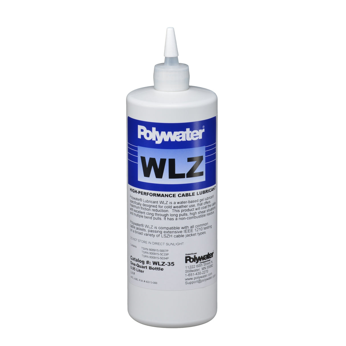 Wintergrade Polywater WLZ Lube