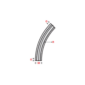 IPS 45° x 60" STANDARD RADIUS ELBOWS - ABOVE GROUND