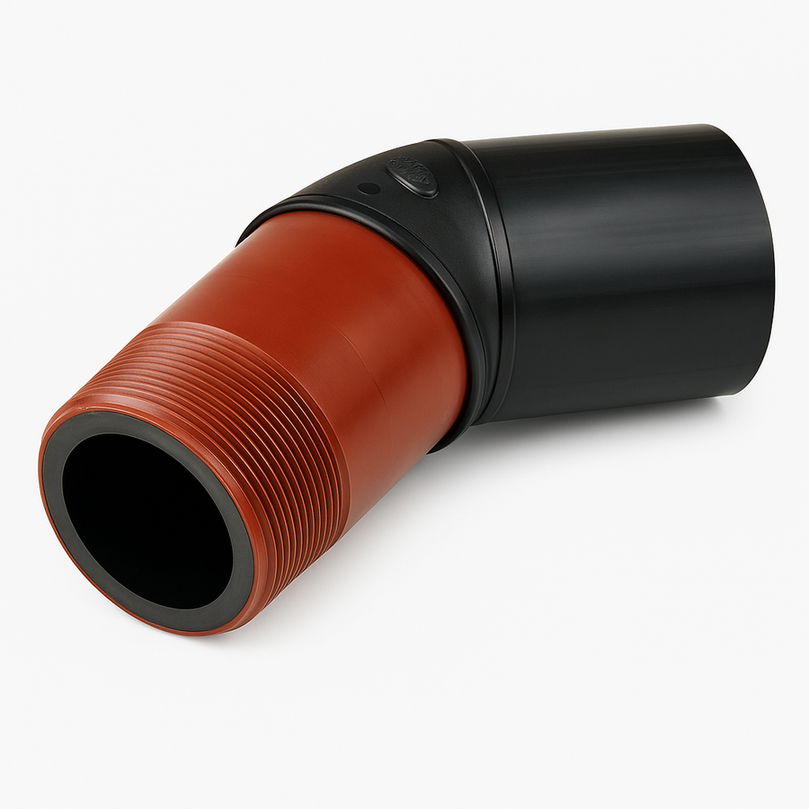 Poly-Cam 503 Elbow 45° HDPE Threaded Transition – Utility Pipe Supply