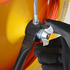 Jameson Little Buddy Fish Tape | 3/16" Fiberglass Rod | 150'–300' Conduit