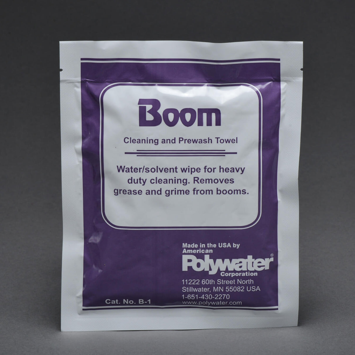 Polywater BOOM Prewash Wipes