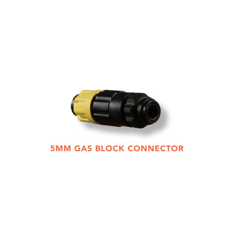 Gas Block Connector & Secure Seal for MicroDuct & Fiber