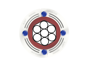 4″ Simplex Entry Seals for Micro Duct Pathway